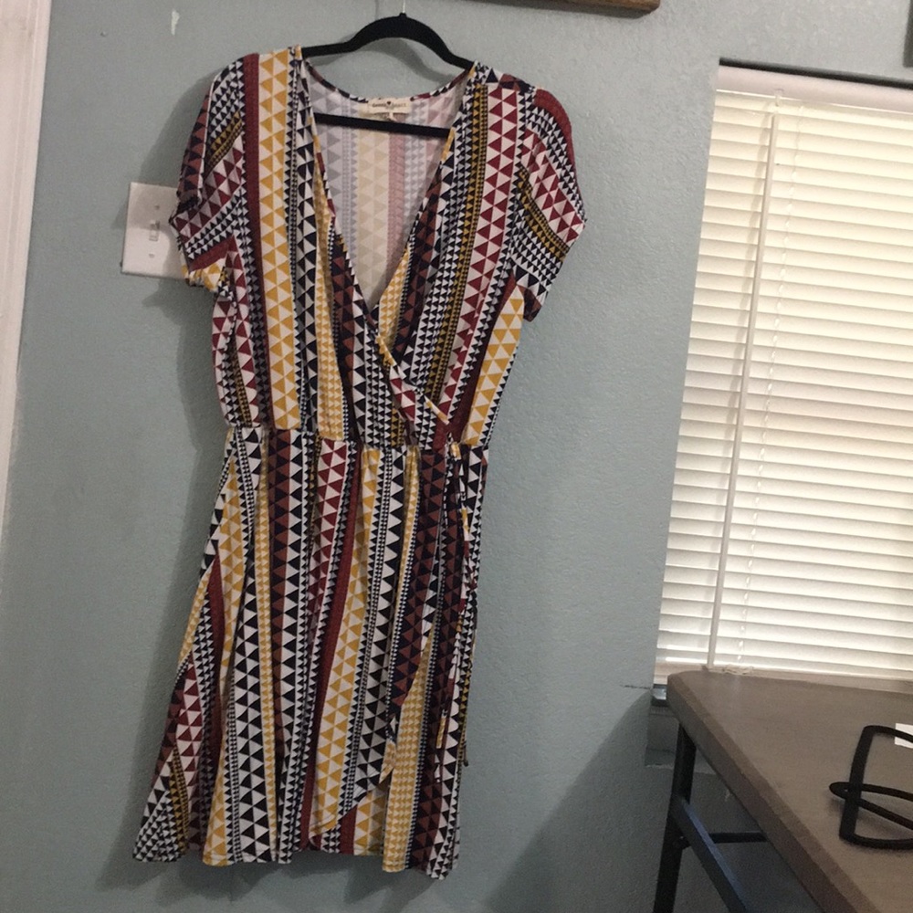 Multi colored dress